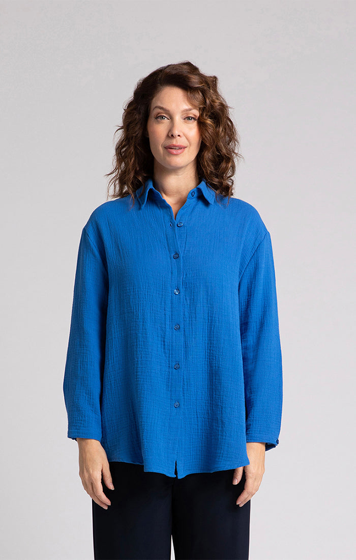 Cotton Gauze Easy Shirt Sympli