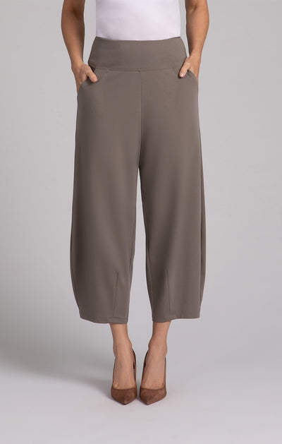 Narrow Lantern Pant, Lt Wt Ponte Sympli