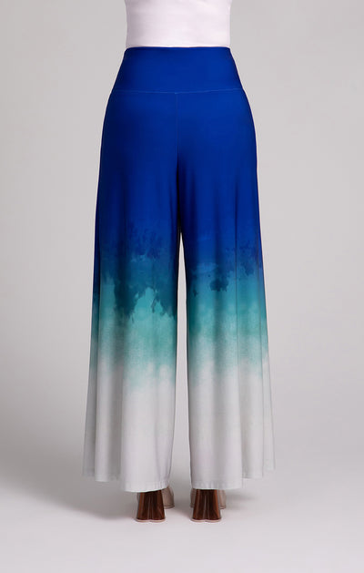 Trumpet Pants, Placement Print Sympli