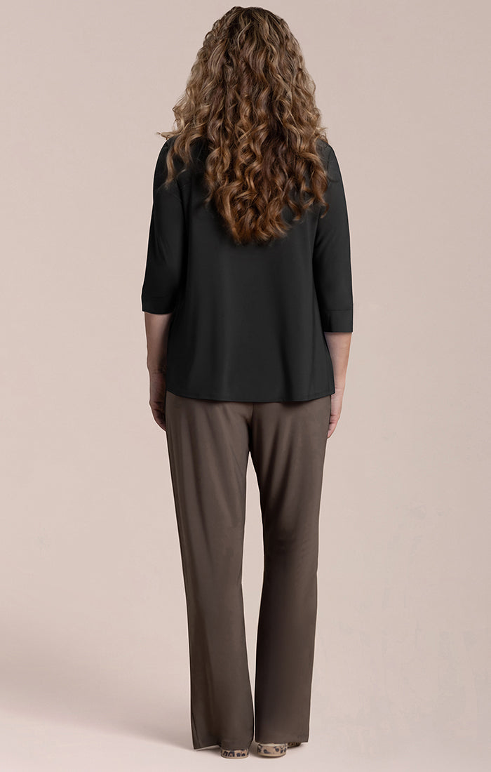 Suitable Secret Pocket Top, 3/4 Sleeve Sympli