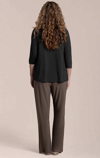 Suitable Secret Pocket Top, 3/4 Sleeve Sympli