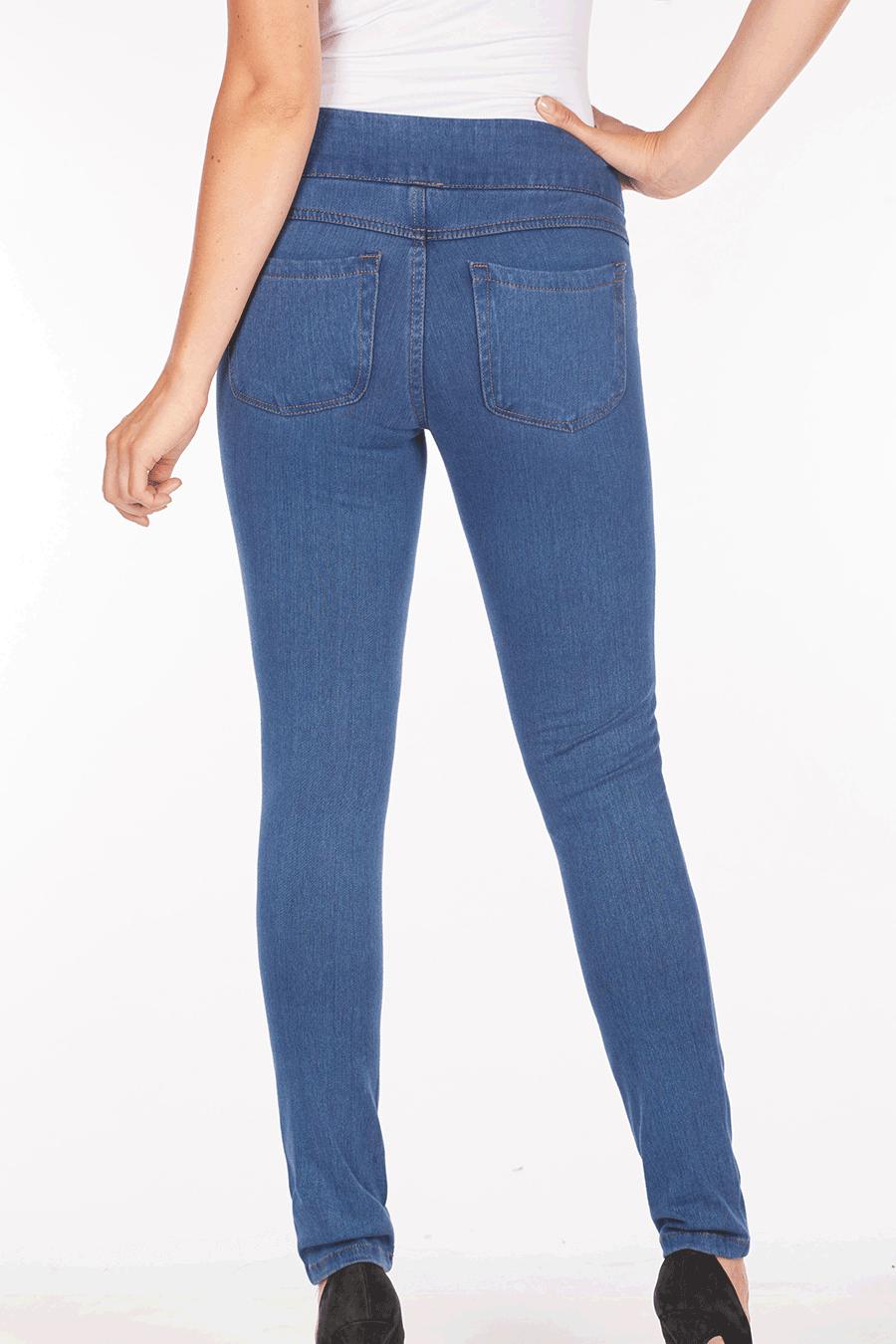 French Dressing Jeans Pull-On Slim Jegging LOVE Denim 
