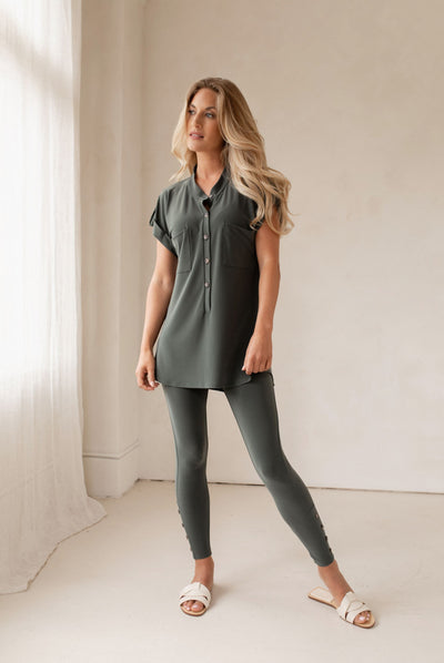 Sympli Quest Pocket Tunic, Short Skeeve 