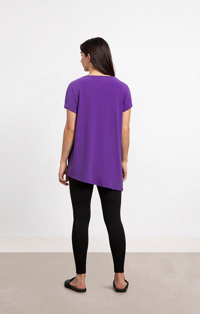 Sympli Dolman Angle Tunic, Cap Sleeves 