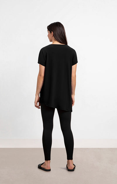 Sympli Dolman Angle Tunic, Cap Sleeves 