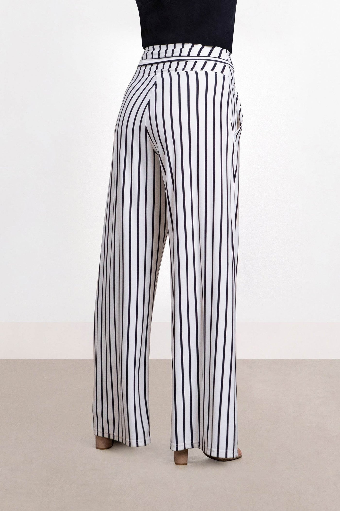 Stripe Wide Leg Trouser - Dream Pants